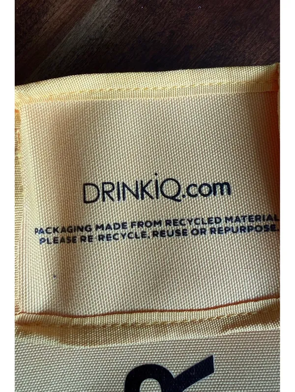 Johnnie Walker St. Maarten Yellow Tote Bag with Gift Tag - Image 5