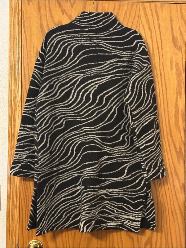 Maeve by Anthropologie Eunice Funnel Neck Wool Blend Cardigan - Size L - Image 4