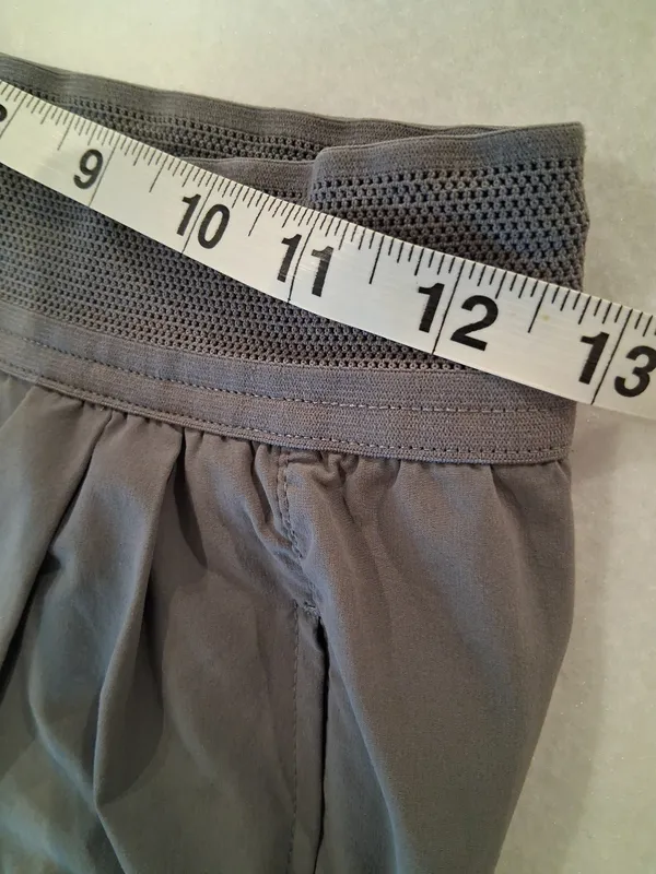 Nike Running Division Gray Athletic Pants Reflective Swoosh Women Size S Pockets - Image 7