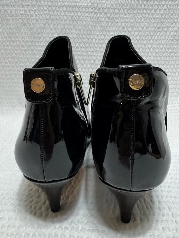 Circus by Sam Edelman Keri bootie 7,5 patent black leather - Image 5