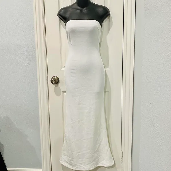 Princess Polly White Carter Maxi Dress - Image 2