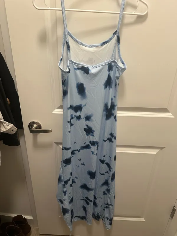 Bohemian Blue Dress - Image 4