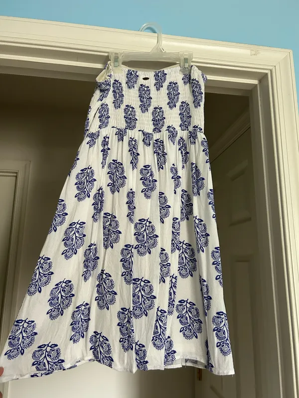 O’Neill Blue Strapless Beach dress - Image 2