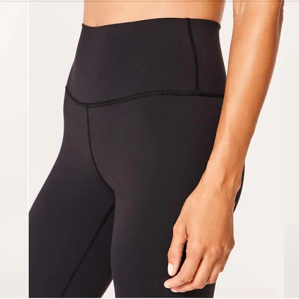Lululemon Wunder Under Hi-Rise 7/8 Tight Full-On Luon 25" Black Size 2 - Image 4