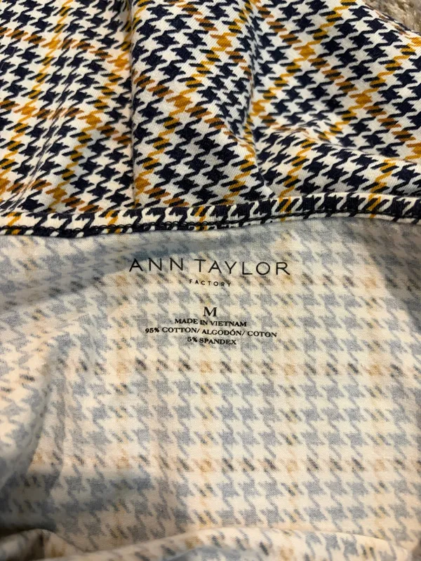ANN TAYLOR herringbone camisole - Image 5