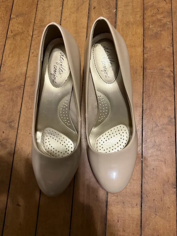 nude heels Tan Size 8.5 - Image 5