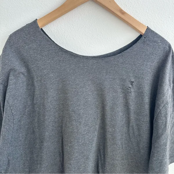 Adidas UCLA Bruins Gray Off the Shoulder T-shirt - Image 6
