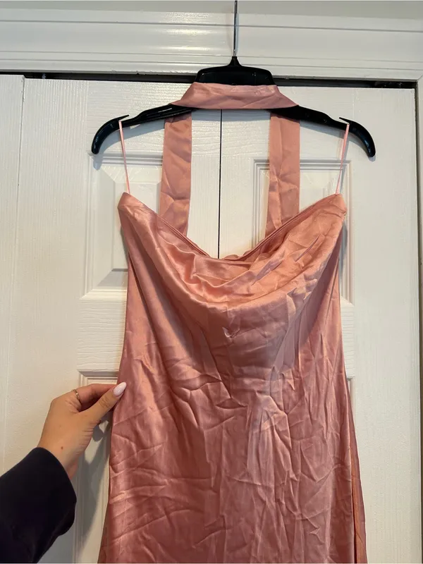 Reformation Oren Silk Dress - Image 4