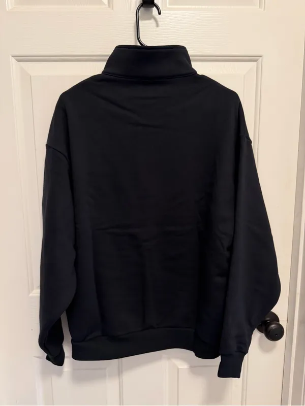 ALO Yoga NWT Accolade 1/4 Zip Pullover Black Size XS - Image 4
