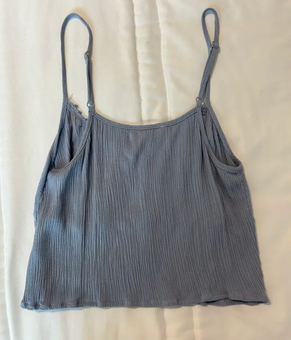 PacSun Flowy Blue Tank Top - Image 2