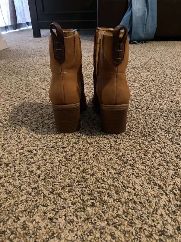 Crown vintage booties Brown Size 7 - Image 2