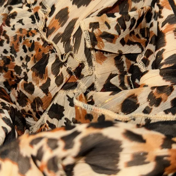 New ANIMAL FRILL PLUNGE RUFFLE MAXI‎ DRESS - Image 6