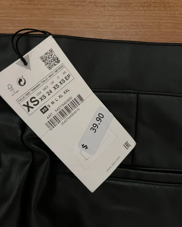 Faux Leather Pants - Image 4