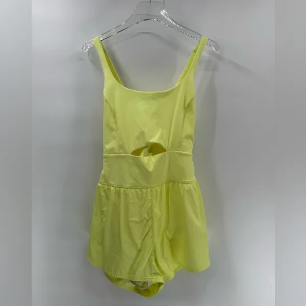 FP Movement Women's Righteous‎ Runsie sour citrus size xl NWT - Image 5