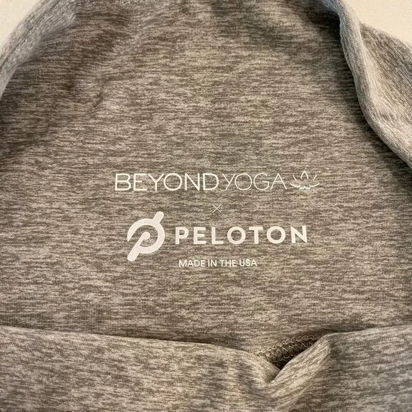 Beyond Yoga X Peloton Spacedye Leggings Gray and Purple Size‎ Medium - Image 5