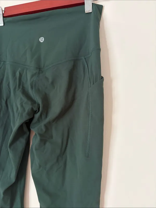 Lululemon Align High Rise green leggings 25” - Image 4