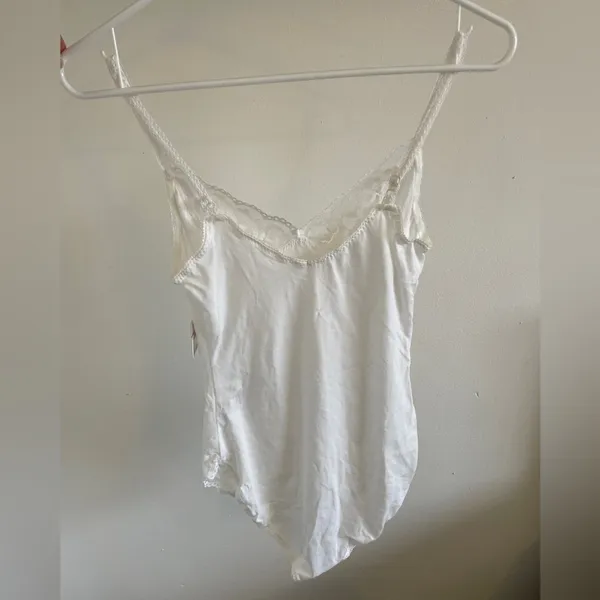Free People Intimately Side of Sass Lace Bodysuit White (NWT) (XSmall) - Image 3