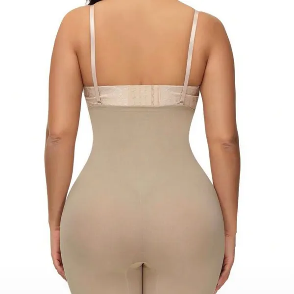 Seamless High-Waist Shapewear in Beige NWOT - Image 2