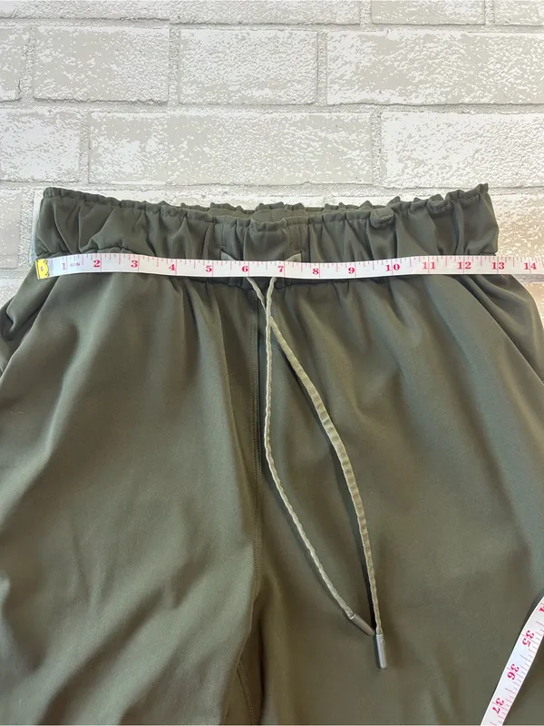Lululemon Stretch High Rise Women's Jogger in Dark Olive Size 6 - Image 6