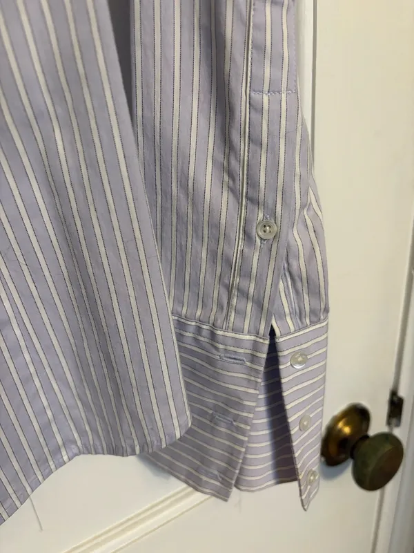 Express Button Down Dress Shirt - Image 4
