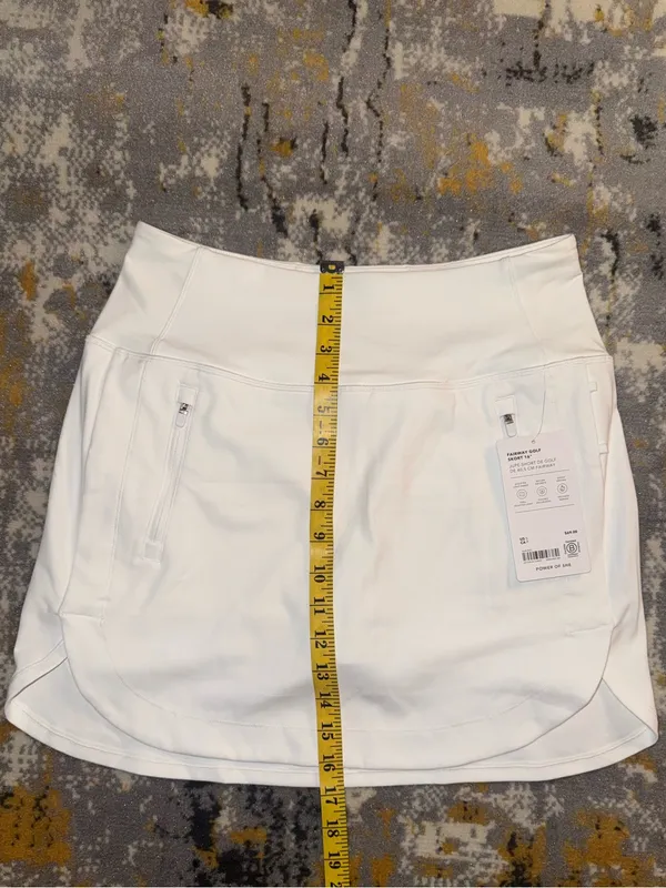 NWT ATHLETA fairway golf skort 16” size small - Image 6