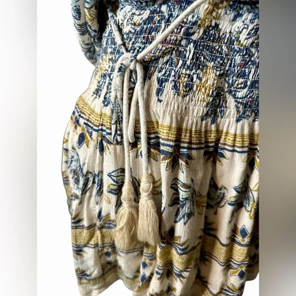 Free People‎ Moonlight Drive Mini Peasant Dress Boho Women’s Small - Image 6