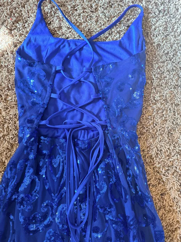 Blue short dress. Size XS - Image 5
