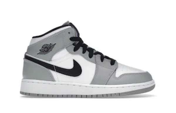 Air Jordan 1 Mid Smoke Gray - Image 2