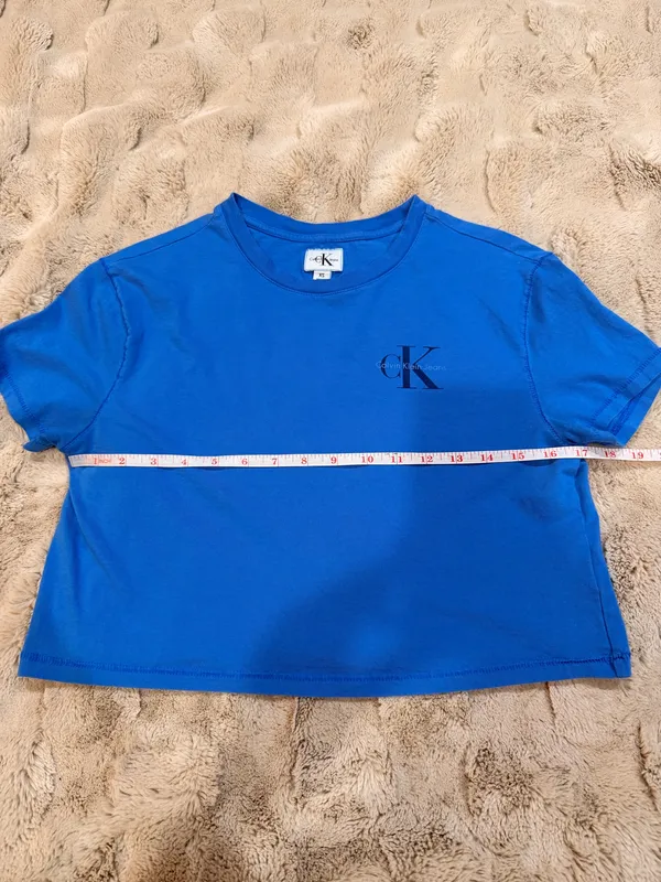 Calvin Klein Vintage Crop Top Lounge Casual Streetwear Athleisure Relax Comfy - Image 5