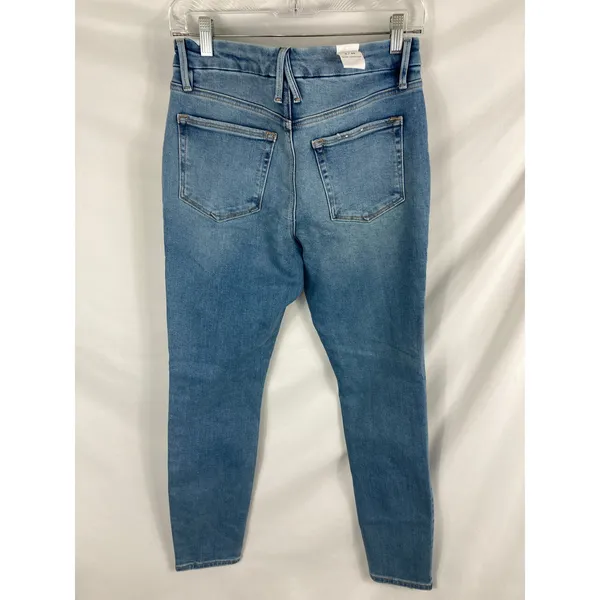 Good American Good Legs Jeans Light Medium Wash Size 8/29 Style GL014T - Image 4