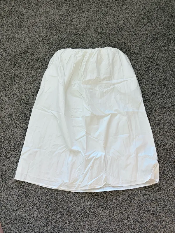 Revolve Shona Joy “Aliah” High Neck Midi Dress in Ivory, size XS - Image 5