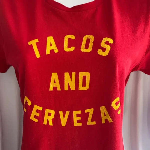 Fifth Sun Tacos And Cervezas Women's Tee - Image 2