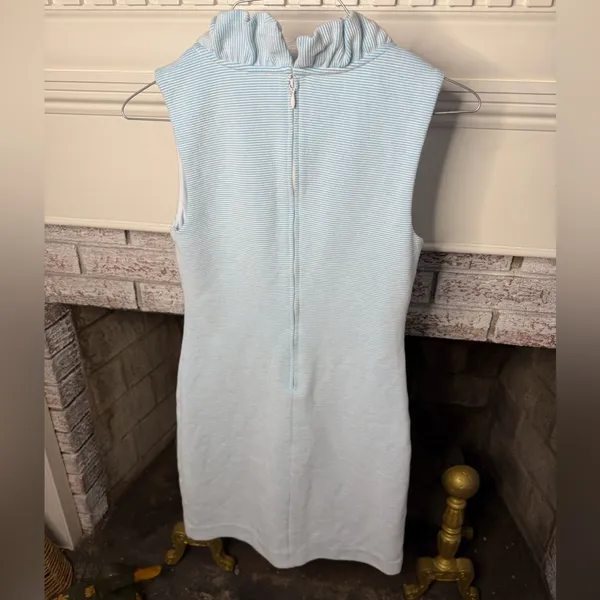 Lilly Pulitzer Pink and Light Blue Dress - Image 2