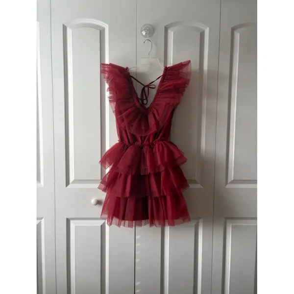 Vestique Spin Me Round Dress Size Small Balletcore Glam - Image 2