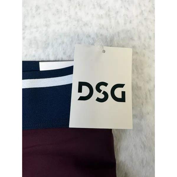DSG Womens Core Compression Shorts 3 Inch Team Burgundy Jet Navy XS New‎ - Image 2