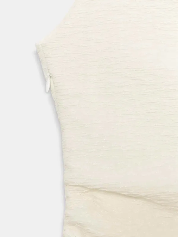 ZARA Asymmetrical Textured Dress - Image 8