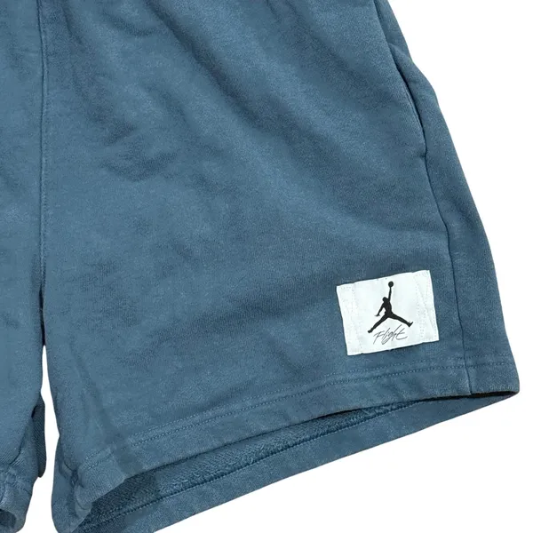 Jordan Flight Shorts Women's Blue Loose‎ Fit Casual Athletic Comfort Size M - Image 4