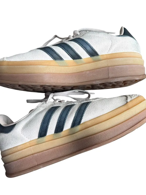 Adidas - Gazelle Bold Platform Sneakers Wonder Quartz Core Black Sz 7 - Image 10