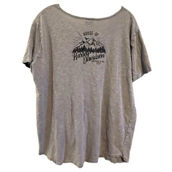 Harley‎ Davidson Gray Shirt - Image 4