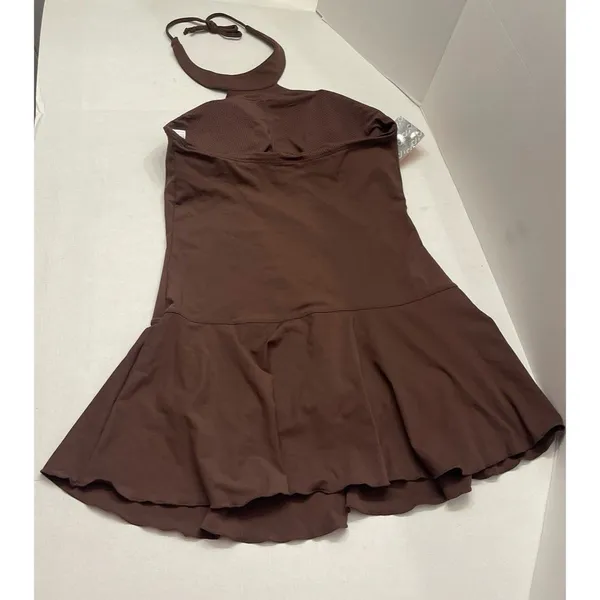 Joyspels Women’s Athletic Tennis Dress Brown Size L New With Tag - Image 4