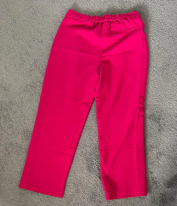 Old Navy Fuchsia Wide-Leg Trousers - Image 3