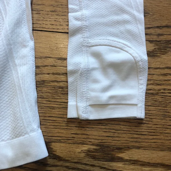 Athleta Momentum Seamless Longsleeve White - Image 4