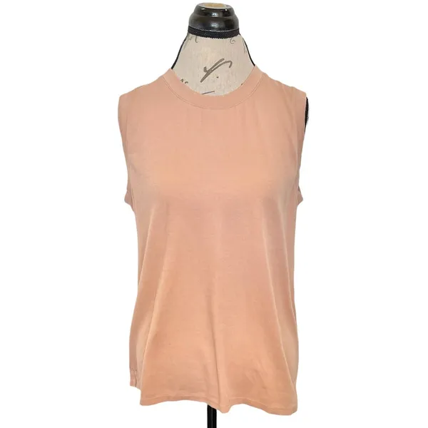 Madewell Make Weekends Longer Activewear Womens Sleeveless Top Blouse Sz Large - Image 2