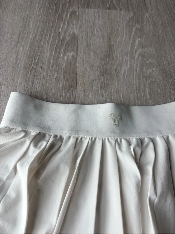 Aritzia TNA Action Tennis Skirt | White | Size S | Athleisure Preppy Athletic - Image 5