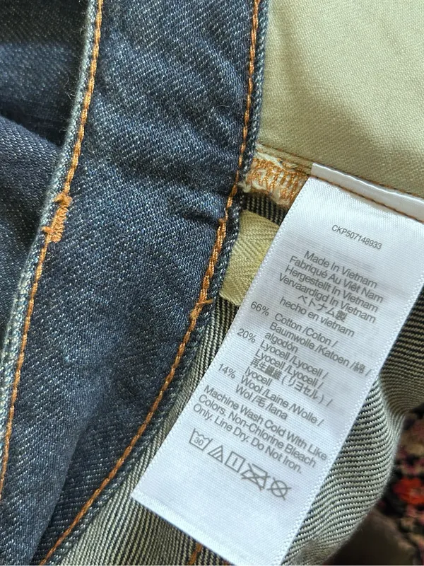 NWT Madewell The‎ Tall Curvy Dean Easy Straight Jean SoftDrape Foundry Wash 32T - Image 8