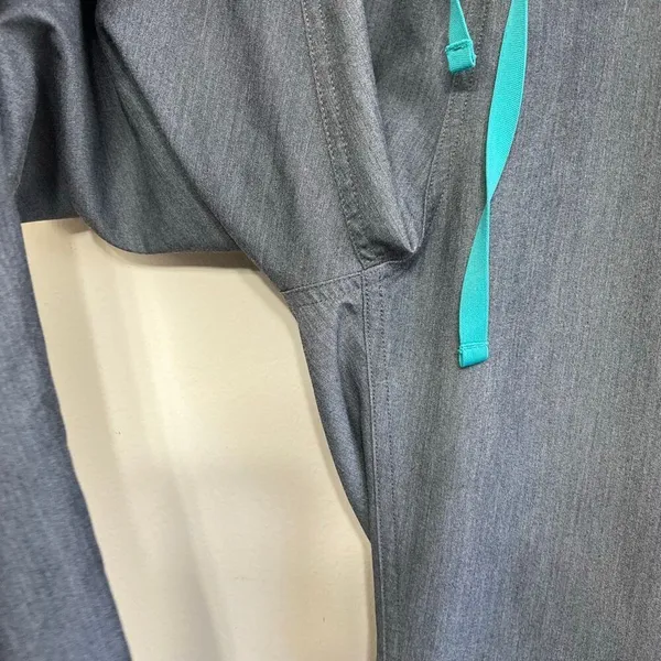 Figs High Waisted Graphite Livingston Basic Scrub Pants Medium Tall Women - Image 2
