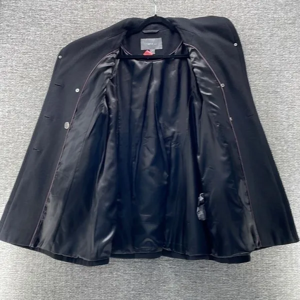 Apt 9 Wool Peacoat‎ Black Medium - Image 8