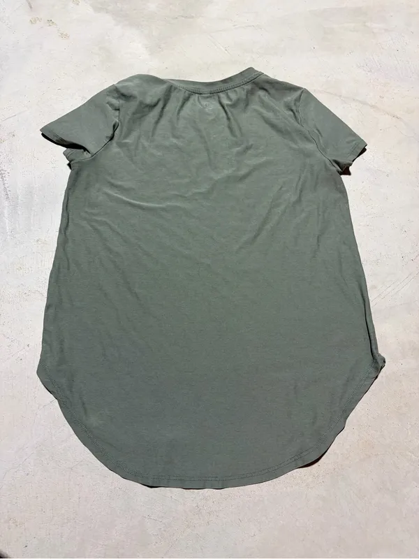 Beyond Yoga Short Sleeve Crew Tee green XS - Image 6