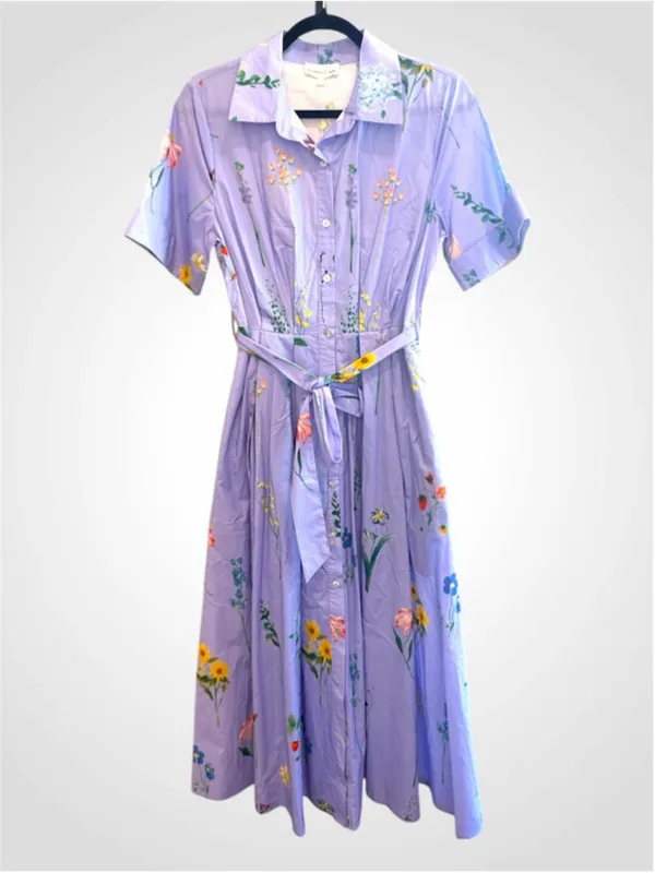 Entro Remington Floral Print Midi Dress Size S - Image 2