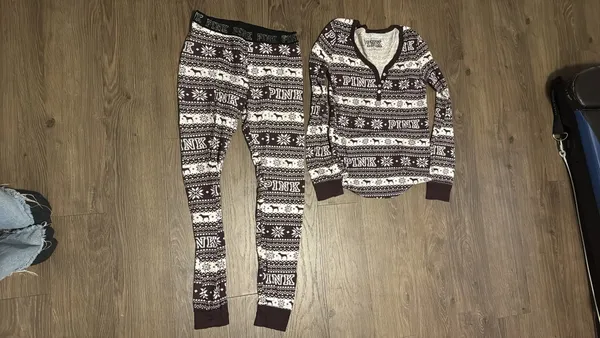 Victoria's Secret PINK Long John Thermal Pajamas - Image 2